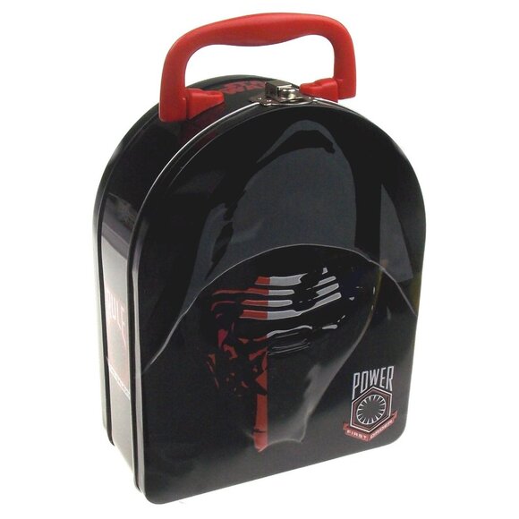 Star Wars The Force Awakens Power First Order Lunch Tin Metal Box Lunchbox Gift - Picture 1 of 2